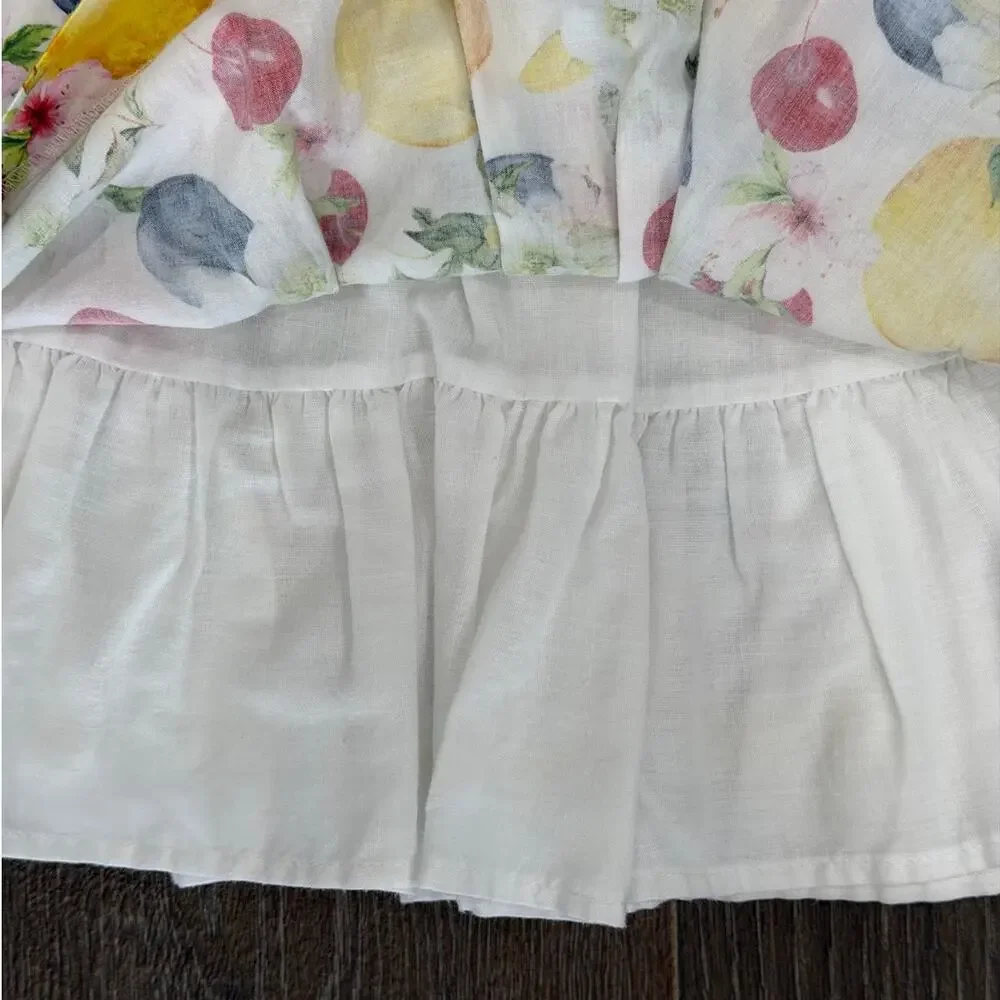 Mayoral Girls Fruit Dress Size 5